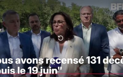 131 NOYADES EN 3 SEMAINES